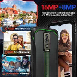 DOOGEE Blade10 Pro Energy Outdoor Smartphone-32GB RAM+256GB ROM-6,56 inch 90Hz HD+ scherm-6150mAh accu-Android 15-IP68/IP69K-NFC — thumbnail 5