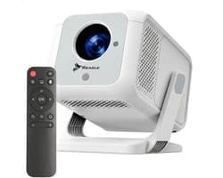 Beamer Full HD 1080p - 420 ANSI Lumen Android 14 - 1920 x 1080 Resolutie - LED - Wit - Voor Thuisbioscoop