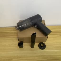 Krachtige Mini Stofzuiger - Auto of Thuis - Draadloos - Zuigen & Blazen - Mini Kruimeldief Snoerloos - Perslucht Stofreiniger Luchtblazer - Autostofzuiger Oplaadbaar - Car Vacuum Cleaner — thumbnail 2