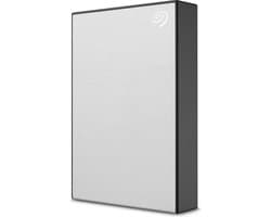 Seagate One Touch - Draagbare externe harde schijf - Wachtwoordbeveiliging - 5TB - Zilver