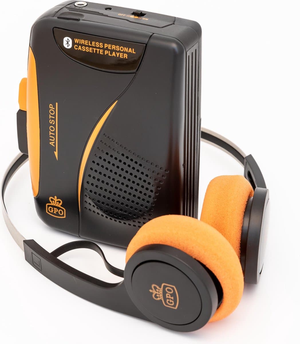GPO KW938BT - Walkman, Bluetooth, retro koptelefoon — afbeelding 1