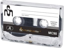 Soundmaster MC905P - Cassettebandjes 90 minuten, bundelverpakking (5 stuks) — thumbnail 2