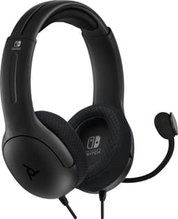PDP Gaming LVL40 Wired Stereo Headset - Black (Nintendo Switch/Switch OLED/Switch Lite) — thumbnail 3