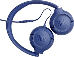 JBL Tune 530 USB-C - USB C Koptelefoon - Bedrade On-ear Headset voor iPhone 15, 16 & 17 - Met Microfoon - JBL Pure Bass - Samsung & Laptop - Blauw — thumbnail 3