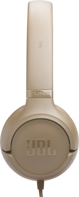 JBL Tune 530 USB-C - USB C Koptelefoon - Bedrade On-ear Headset voor iPhone 15, 16 & 17 - Met Microfoon - JBL Pure Bass - Samsung & Laptop - Beige — thumbnail 2