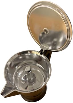 Pezzetti – SOLIDEXPRESS - espressomaker - koffiemaker - 6 kops - aluminium - zwart - INDUCTIE - gas - elektrisch - percolator - moka pot — thumbnail 3