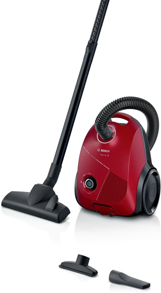 Bosch Serie 2 BGLS2RD1 stofzuiger 3,5 l Cilinderstofzuiger Droog 600 W Stofzak — afbeelding 1