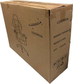 Lexorion Gaming Stoel – Ergonomische Gaming Chair – Inclusief Gratis RGB Gamingmuis Cadeau – Verstelbaar – Lederen Gamestoel – 136 kg – Wit– Bureaustoel — thumbnail 5
