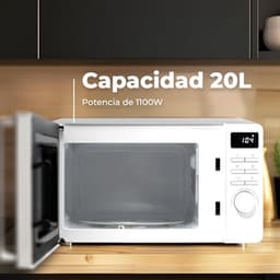 Compacte Multifunctionele Magnetron 20L met Grillfunctie en Digitale Timer — thumbnail 3