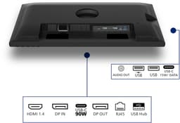 Philips 3000 series 24B2U3301D/00 computer monitor 61,2 cm (24.1") 1920 x 1200 Pixels WUXGA LCD Zwart — thumbnail 4
