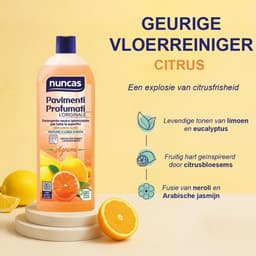 nuncas 1000ml reinigingsmiddel - met frisse citrusgeur - Geschikt voor dweilrobot Roborock en iRobot Roomba Braava Jet M6 schoonmaakmiddel — thumbnail 3