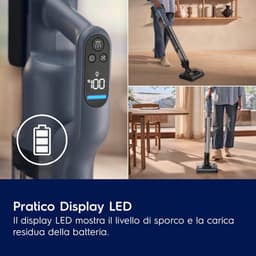 Electrolux EW82U2DB 3-in-1 steelstofzuiger Batterij/Accu Droog en nat Cyclonisch Zakloos 85 W Blauw 4,3 Ah — thumbnail 3