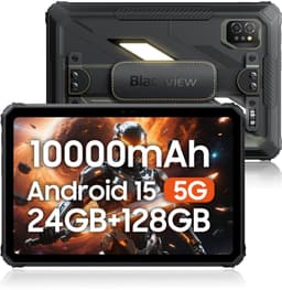 Blackview Active 7 Tablet - 10000mAh - 24GB RAM - 128GB ROM - 11 inch Tablet - Android 15 - Bluetooth 5.0 - NFC - OTG - Grijs — thumbnail 1
