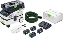 Festool CTLC MINI I-Plus Accustofzuiger 2x18V 5.0Ah - 577670 — thumbnail 1