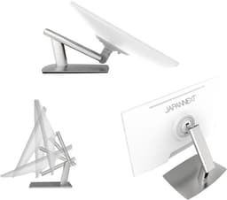 JAPANNEXT Touchscreen Monitor Wit 21.5" IPS Full HD (1920x1080) met verstelbare arm | JN-IPS2152FHDR-C65W-FLD-T — thumbnail 3