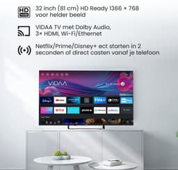 Salora FOD32HV Smart Televisie — thumbnail 3