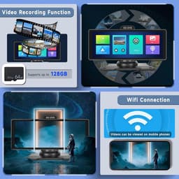 Dashcam voor auto voor en achter – Dual dashcam – Voor- en achtercamera – Autocamera – Full HD dashcam – Dashcam met nachtzicht – Dashcam met bewegingssensor – Groothoeklens – Parkeermodus – Loop recording – Dashcam met SD-kaart — thumbnail 4