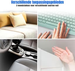 SCH® Steelstofzuiger met snoer - Steelstofzuiger - Stofzuiger - Zwart - ‎31cm x 35cm x 25cm — thumbnail 4