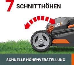 Accu-grasmaaier en Grastrimmer 2-in-1 voor Tuinen tot 500 m² — thumbnail 4