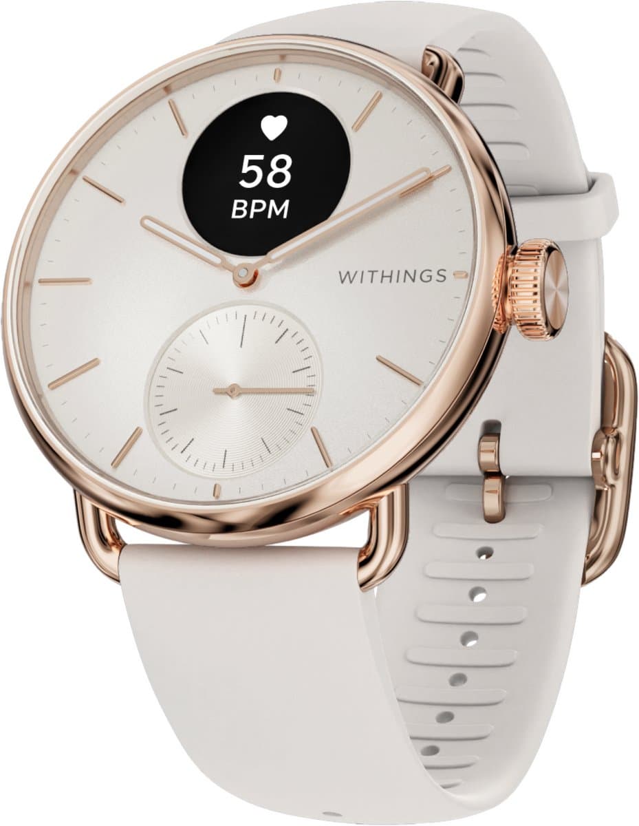 Withings ScanWatch 2 - 38mm - Hybride Smartwatch - Ros�Goudkleurig — afbeelding 1