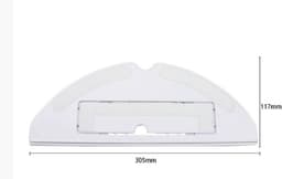 Mopplaat - dweilhouder voor dweilsysteem,Geschikt voor Roborock T7S/T7S PLUS、G10、S7、S70、S75、S7MAX（3.05 x 11.7 CM ） — thumbnail 2