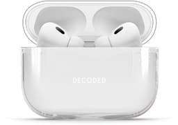 DECODED Siliconen AirPods Hoesje - Geschikt voor AirPods Pro 3 - Soft Touch Silicone - Ondersteund Draadloos Opladen - Valbescherming - Transparant — thumbnail 1