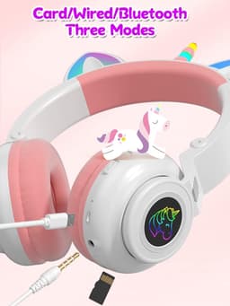 Koptelefoon kinderen met draad - Kinderkoptelefoon - Bedrade hoofdtelefoon - Veilig volume - School - Tablet - Laptop - Reizen - Muziek luisteren — thumbnail 4