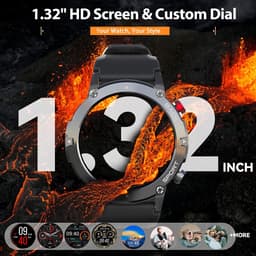 Manike C21 Smartwatch – 1,39 inch HD Display - Bluetooth Bellen - Hartslag & Bloeddrukmeting - SpO₂ - Slaaptracking - Multisport - IP68 Waterdicht - 7 Dagen Batterij - Android & iOS Compatibel - Stappenteller - Sporthorloge - Activity Tracker — thumbnail 5