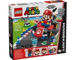 LEGO® Super Mario™: Mario Kart™ – Interactieve LEGO® Mario™ en Standaardkart - 72043