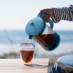 Bodum | Bean Cafetière voor ijskoffie / cold brew | Kunststof BPA-vrij | 1.5L | 12 kops | Blauw — thumbnail 2