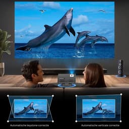 Mini Beamer - Projector met Wifi - Bluetooth — thumbnail 3