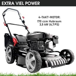 Benzine grasmaaier 46 cm met krachtige 4-takt motor en maaifuncties — thumbnail 3