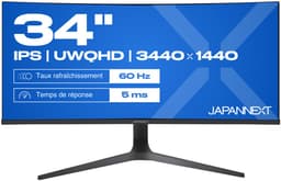 Bureaumonitor 27'' inch 4K UHD 60 Hz JN-IPS340UWQHD60C-C65W-HS — thumbnail 1