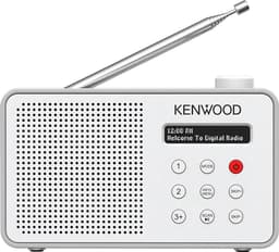 Kenwood CR-M25DAB Draagbare DAB+ radio met automatische veiligheidswaarschuwingsfunctie - Wit — thumbnail 5