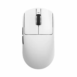 VXE R1 PRO Max - Draadloze Gaming-Muis - 48g - PAW3395 Sensor - Ultralicht - 4000 Hz Polling Rate - Oplaadbare 500 mAh Batterij - Kailh Sword Switches - Ice-Feel Coating - Wit — thumbnail 1