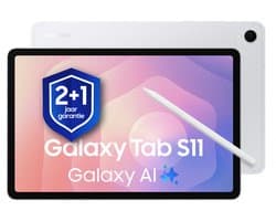 Samsung Galaxy Tab S11 - 256GB - Silver + 1 jaar extra garantie