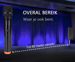 Tech Essentials Draadloze Microfoon - 2 Stuks - USB-C Ontvanger - Karaoke - ASMR - Studio - Geschikt Voor Partybox - 3.5-6.3mm Jack — thumbnail 4