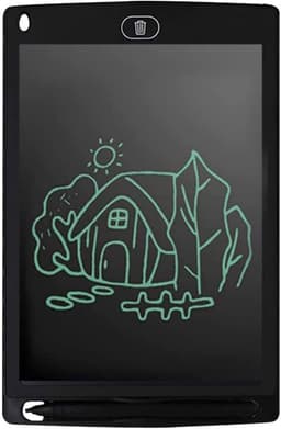 Vitdipy - TekenTablet - 12 Inch Elektronische LCD TekenTablet - Tekenbord kinderen - Schrijftablet - Grafische tablet kinderen - Zwart — thumbnail 1