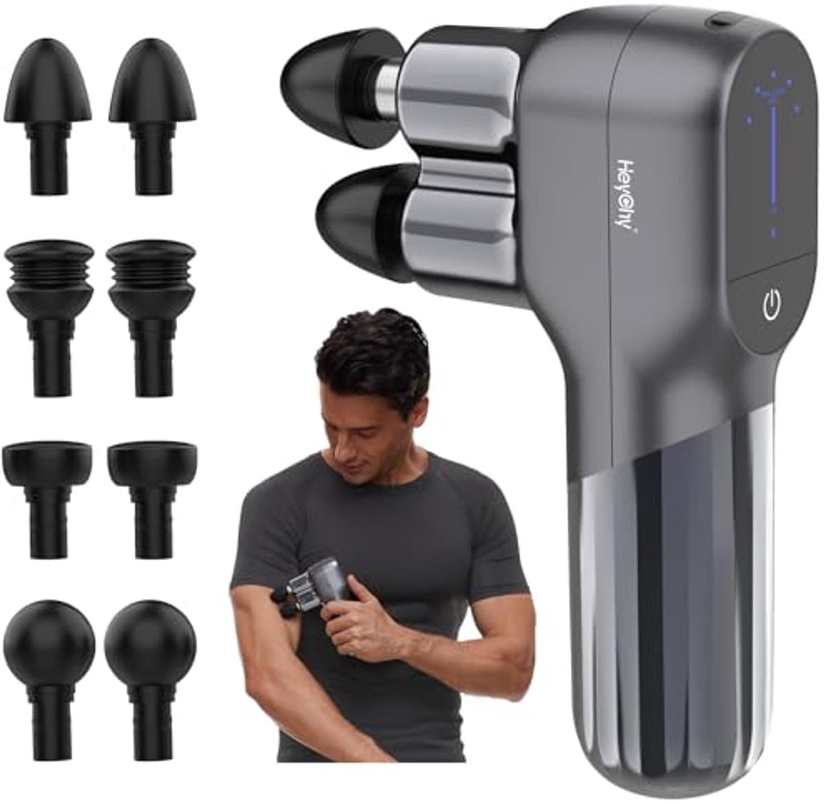 Mini Massagepistool voor Diepe Spiertherapie en Ontspanning – Draagbaar Handpistool voor Athleten voor Pijnverlichting — afbeelding 1