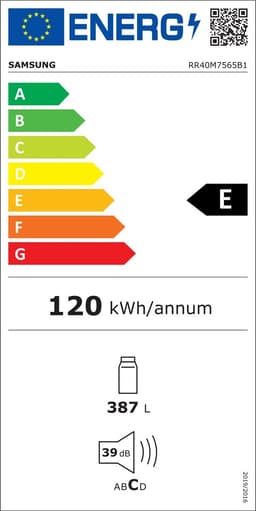 Samsung RR39M7565B1 koelkast Vrijstaand 387 l E Grafiet — thumbnail 2