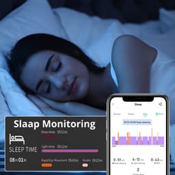 Royal Empire Smart Ring – Slimme Ring voor Heren & Dames – Inclusief Oplaaddoosje – Slaapmonitoring, Hartslag, Bloeddruk & SpO2 – IP68 Waterdicht – Nederlandse App – Maat 9 — thumbnail 4