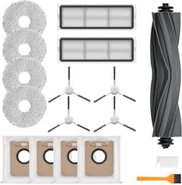 BukkitBow - Accessoireset Geschikt voor Dreame L10s Ultra, L10 Ultra, L10s Pro, L10s Pro Gen 2, L10 Prime, L10 Pro & Xiaomi X10+, X20+ - Met HEPA Filters, Roller, Zijborstels, Mopdoeken & Stofzakken - Vervangingsonderdelen - 17-Delige Set — thumbnail 1