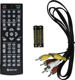 Denver - DVD Speler met HDMI aansluiting - HDMI Kabel meegeleverd - FULL HD - CD Speler - Coax / Scart / USB - Zwart — thumbnail 2