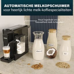 Princess Capsule Koffiemachine met Melkopschuimer - 249455 – Geschikt voor Nespresso – 20 Bar – Espresso, Cappuccino & Latte – Compact – Automatisch Melksysteem - 1400 W — thumbnail 4