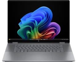 HP OmniBook X Flip Next Gen AI 16-ar0016nw Copilot+ PC AMD Ryzen AI 5 340 Hybride (2-in-1) 40,6 cm (16") Touchscreen 2K 16 GB LPDDR5x-SDRAM 1 TB SSD Wi-Fi 7 (802.11be) Windows 11 Home Zilver