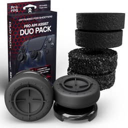 ProFPS Thumbsticks & Precision Rings Set - Geschikt voor PS5 - Zwart — thumbnail 1