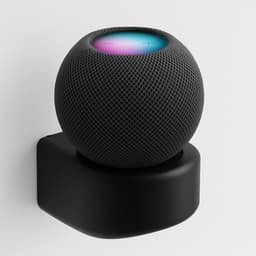 Promount Stopcontact Houder geschikt voor HomePod mini – Wandhouder / Speaker Wall Mount – EU Stekker – Zwart — thumbnail 1