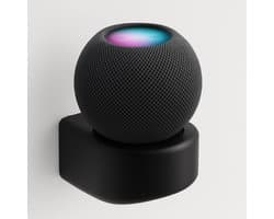 Promount Stopcontact Houder geschikt voor HomePod mini – Wandhouder / Speaker Wall Mount – EU Stekker – Zwart