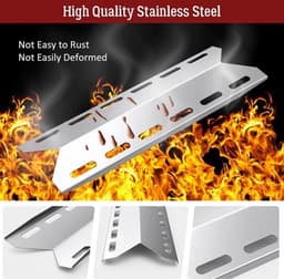 Set van 3 44cm branderdoppen voor Landmann Triton 4- Enders Monroe/Boston 3 en Taino — thumbnail 3