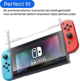 9H Tempered Glass Screen Protector - 2 stuks - Geschikt voor Nintendo Switch — thumbnail 2